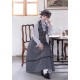 Surface Spell Poems Hidden In The Pleats Vintage Long Skirt(Limited Pre-Order/3 Colours/Full Payment Without Shipping)